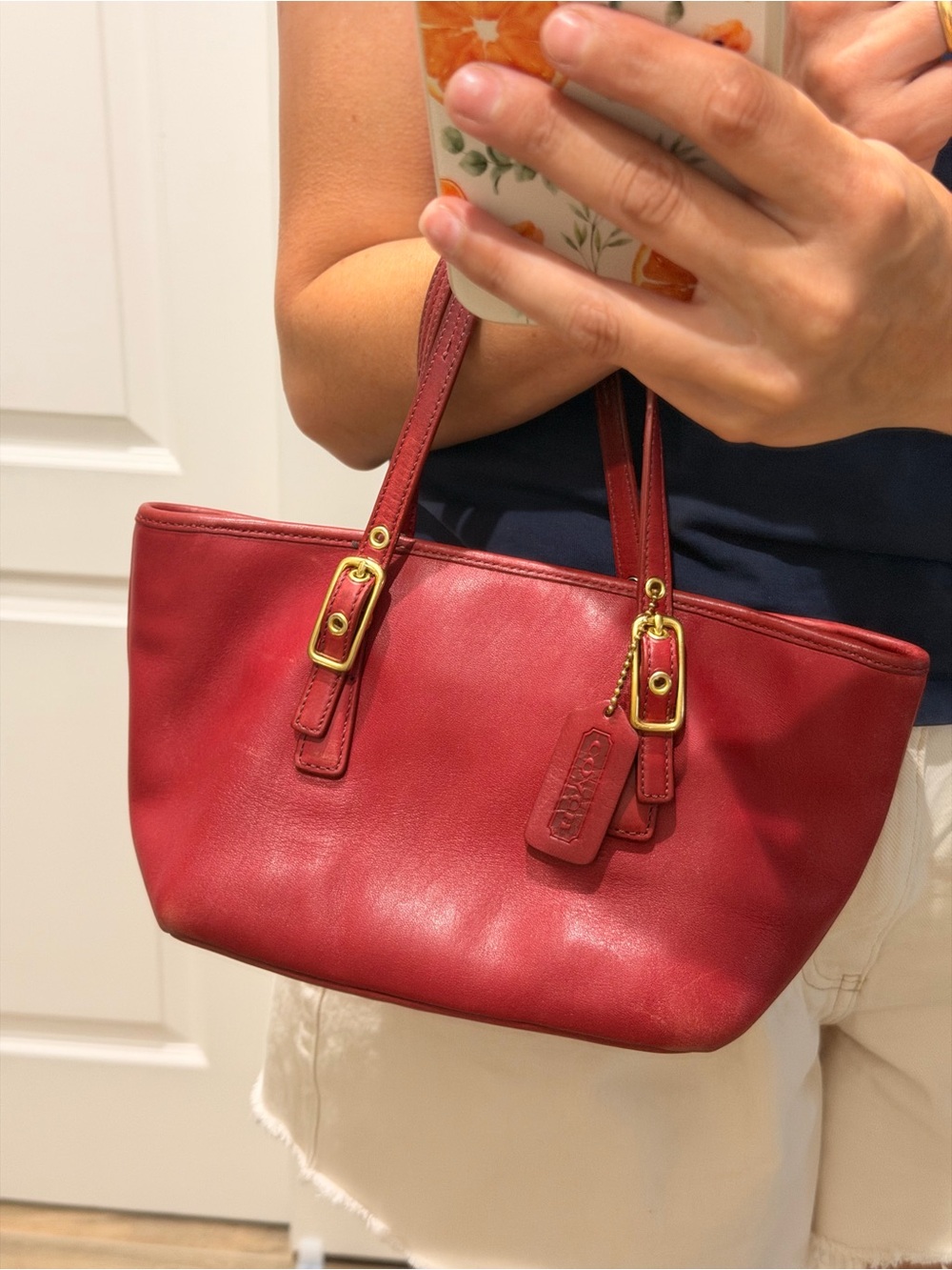 Coach Vintage Mini Hamptons Market Tote